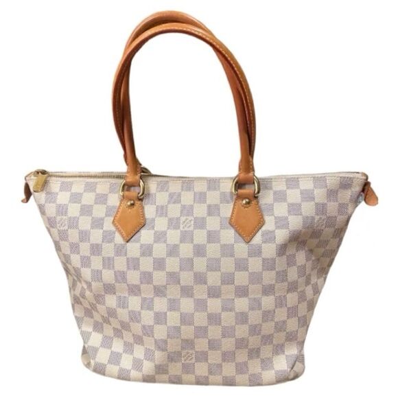 GUC Louis Vuitton Saleya MM Damier Azur - Picture 1 of 8